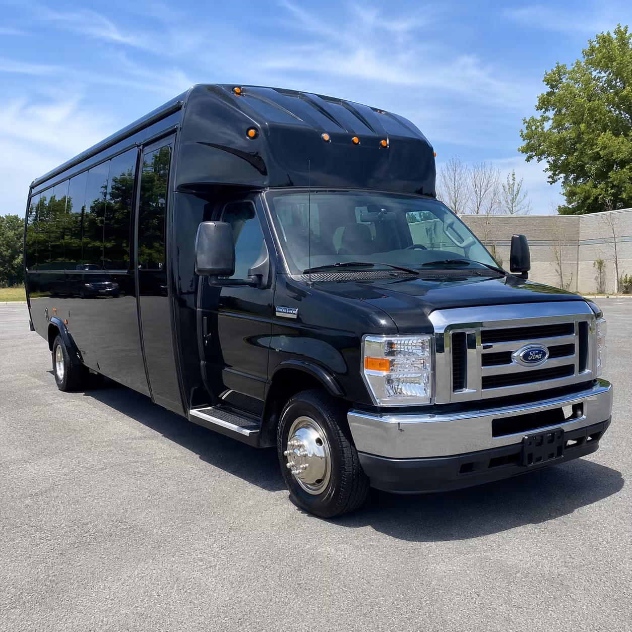Detroit Concert & Music Festival Transportation party bus exterior