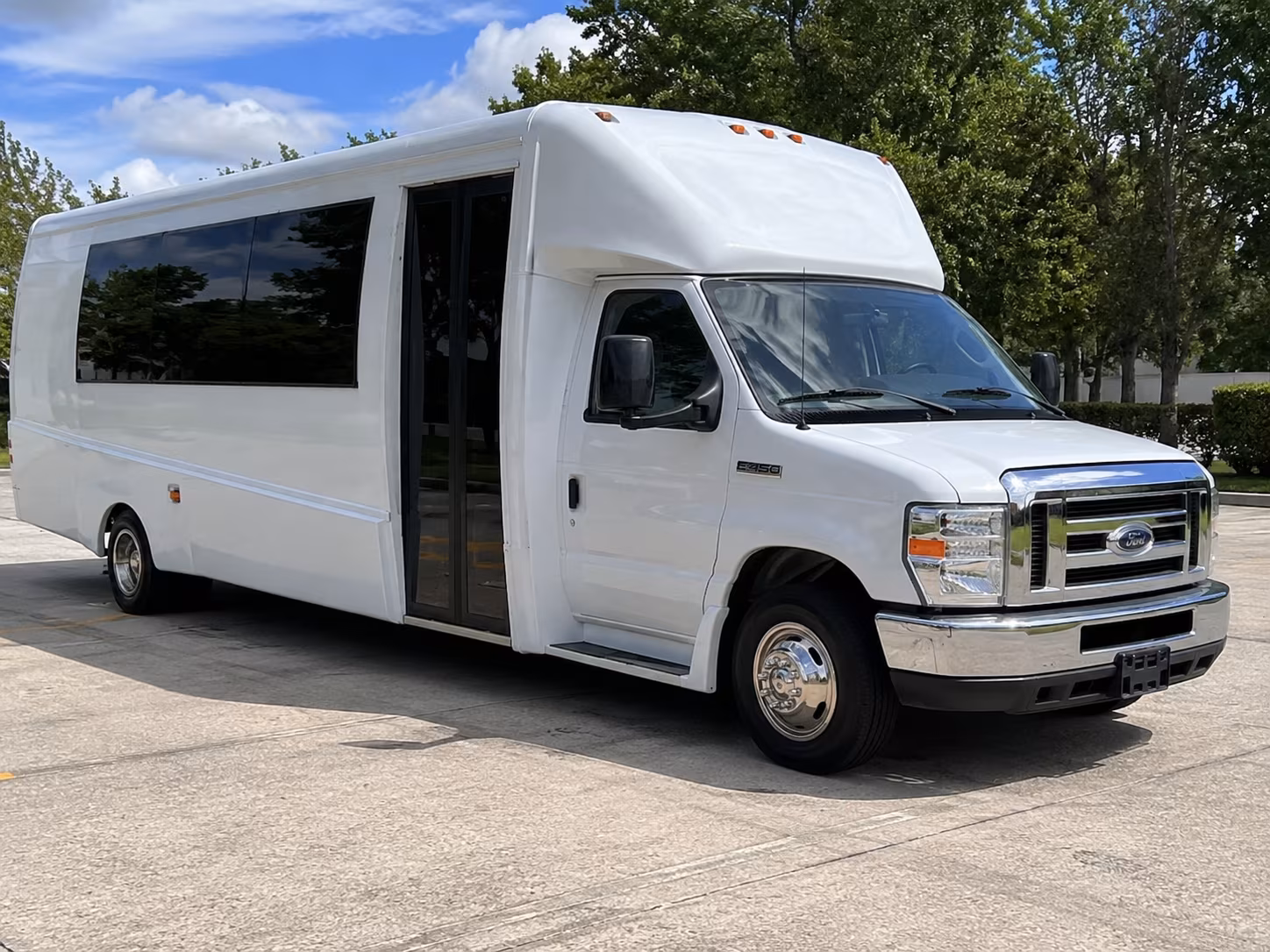 Detroit Concert & Music Festival Transportation party bus exterior