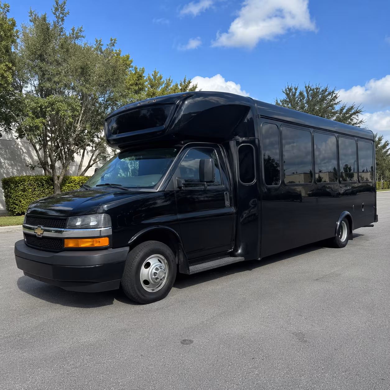 Detroit Concert & Music Festival Transportation party bus exterior