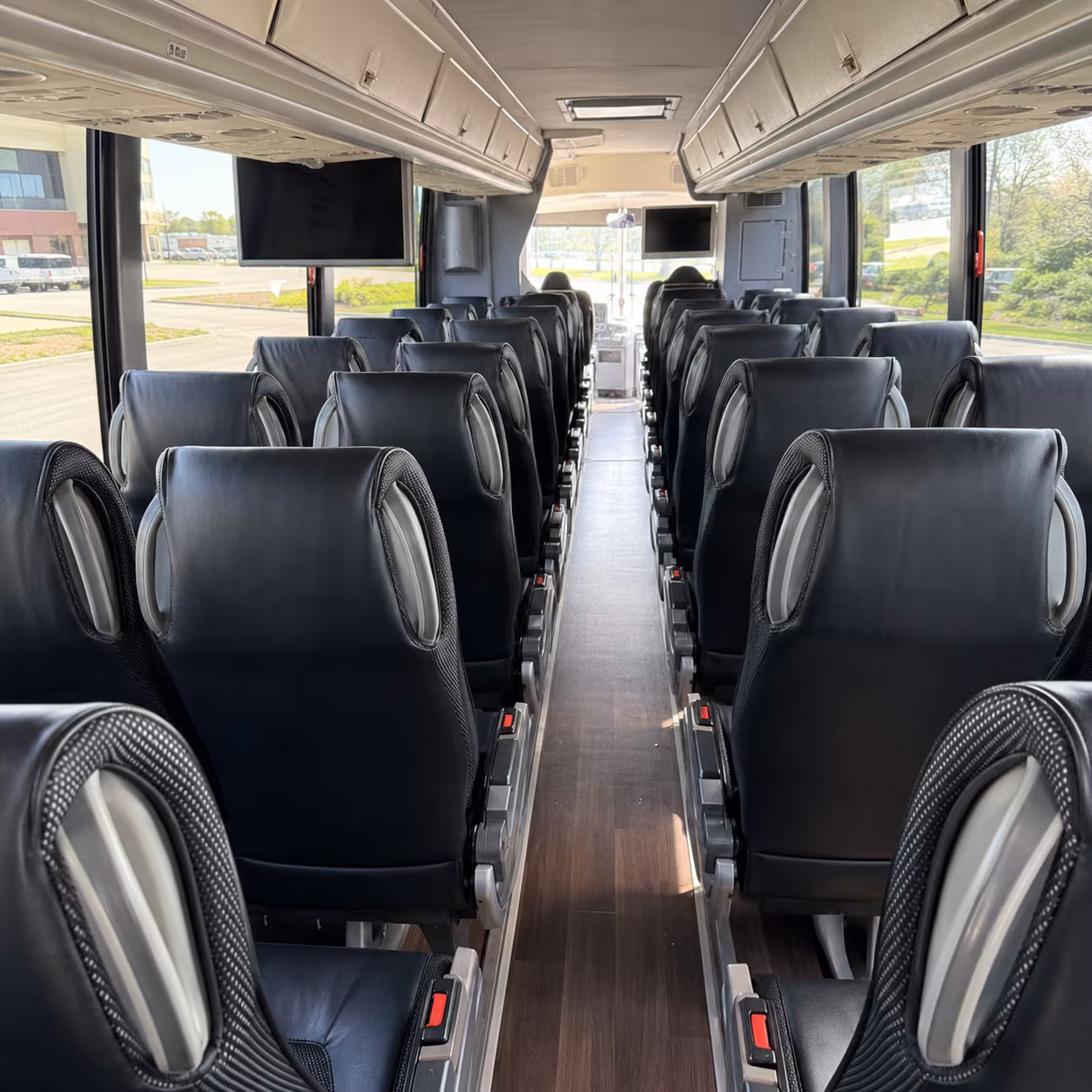 Detroit Corporate Transportation party bus exterior