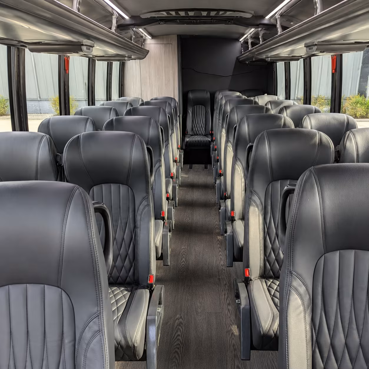 Detroit Corporate Transportation onboard seating