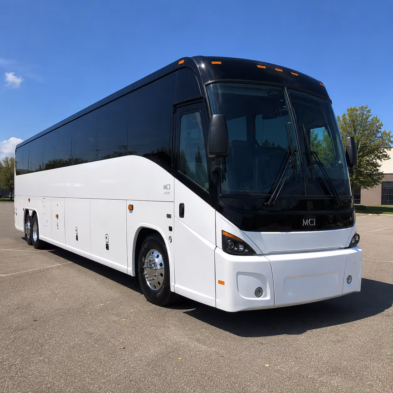 Detroit Corporate Transportation party bus exterior