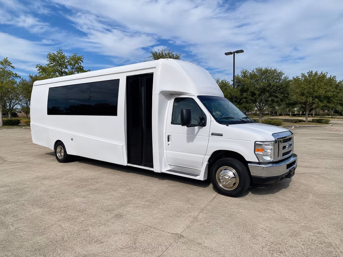 Detroit Prom & Homecoming Transportation party bus interior