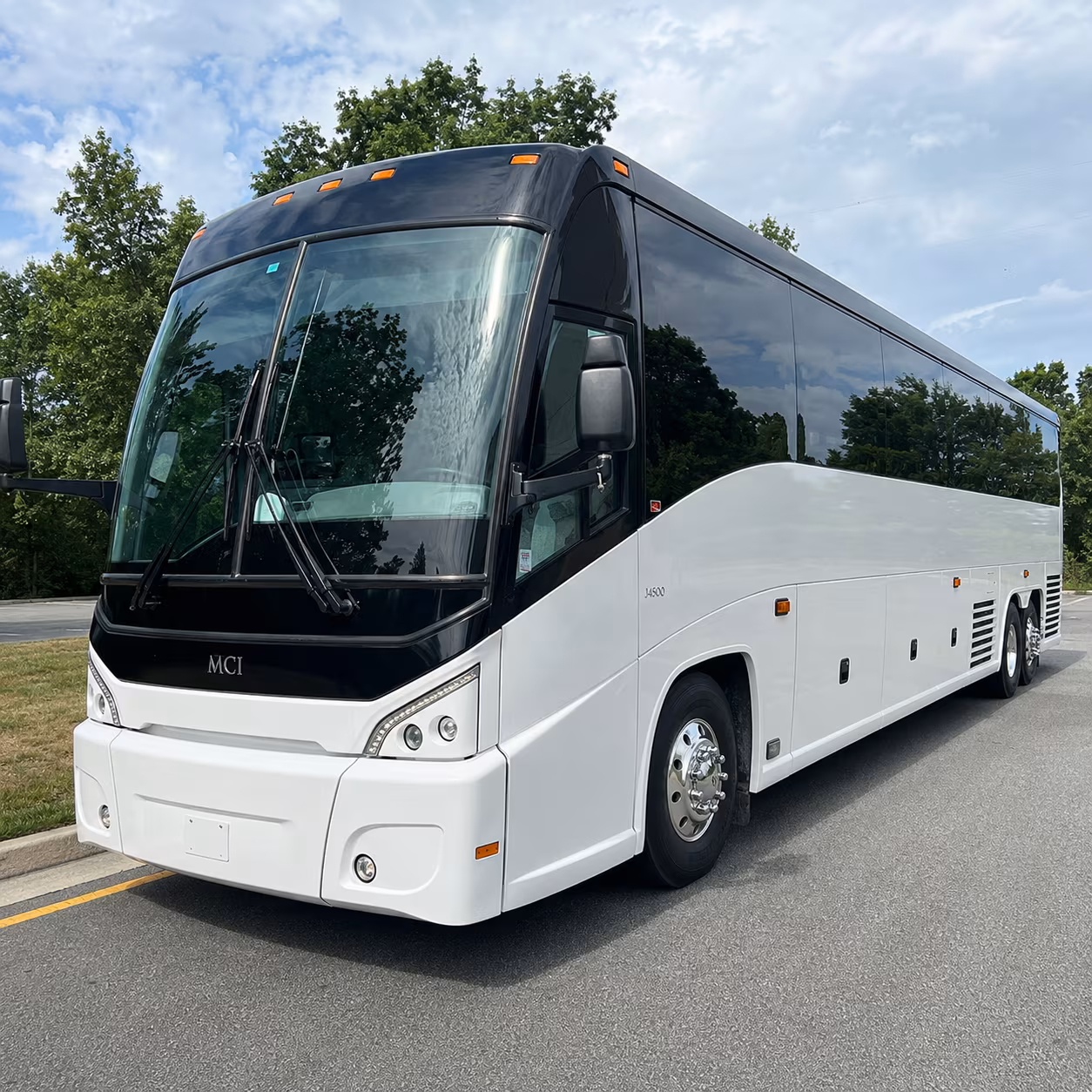 Detroit School Event Transportation party bus exterior