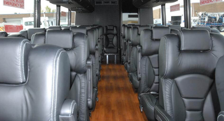 Flint 20 Passenger Minibus Interior