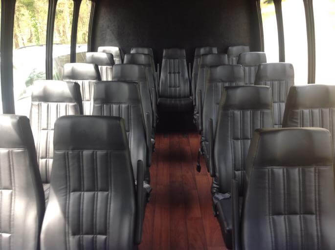 Macomb 30 Passenger Shuttle Bus Interior