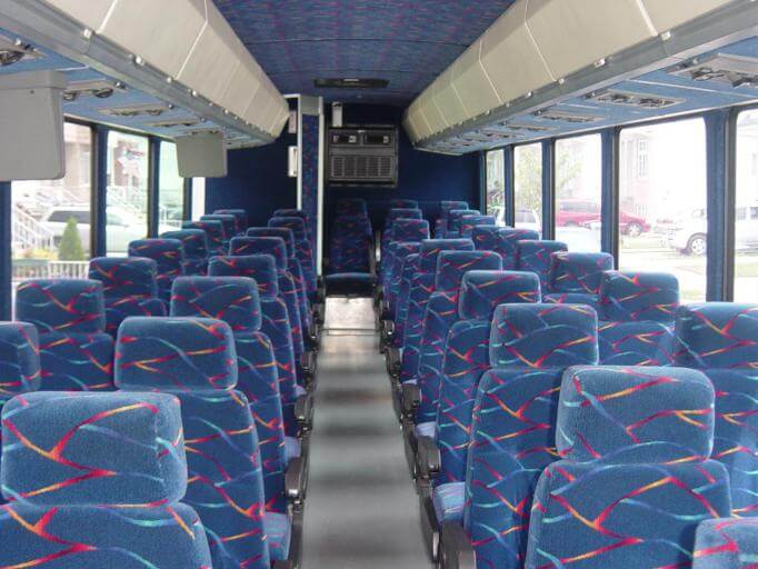 Macomb 35 Passenger Shuttle Bus Interior