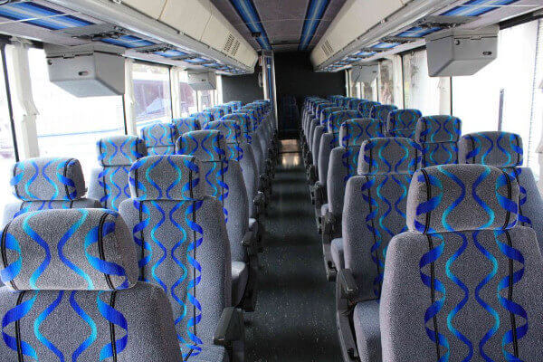 Macomb 40 Passenger Coach Bus Interior
