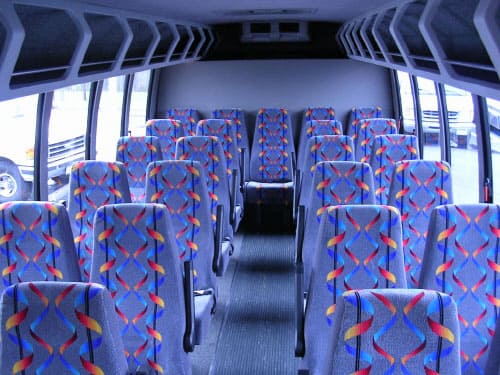 Dearborn 15-35 Passenger Minibuses Interior